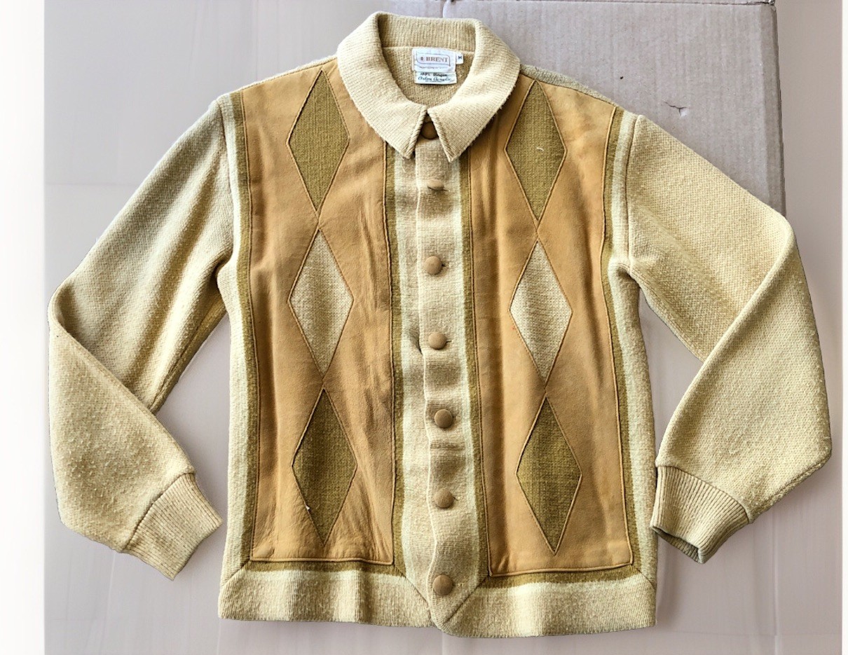 Vintage 1950s/60s Brent Montgomery Ward Cardigan Sweater Men’s M