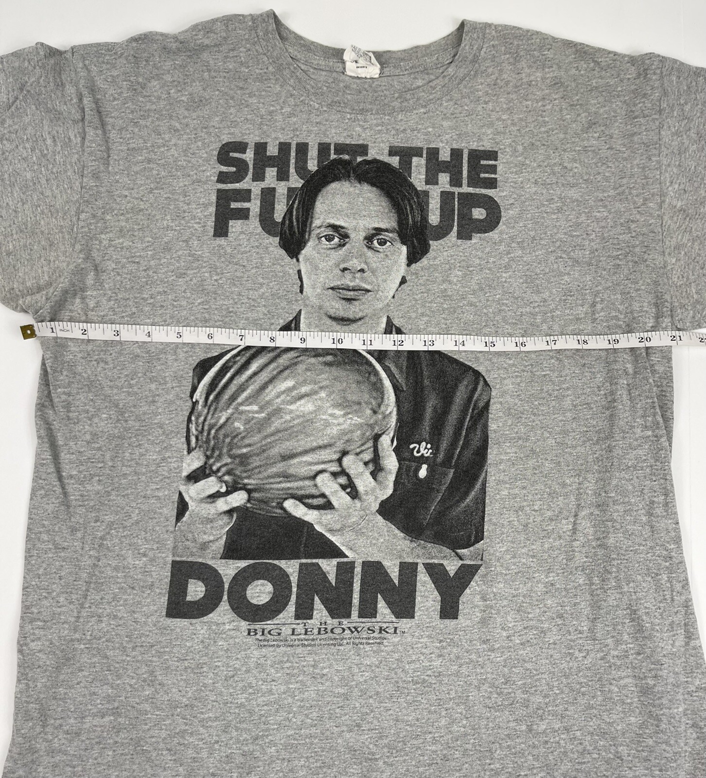 Vintage The Big Lebowski The Dude Steve Buscemi 90s Movie Promo T Shirt Sz L