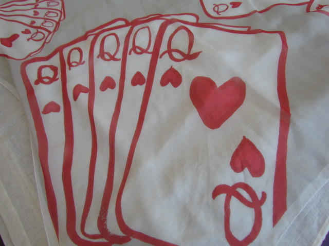 New tag Holt Renfrew Scarf Silk Chiffon White Heart Red Art Work by Anna Coroneo