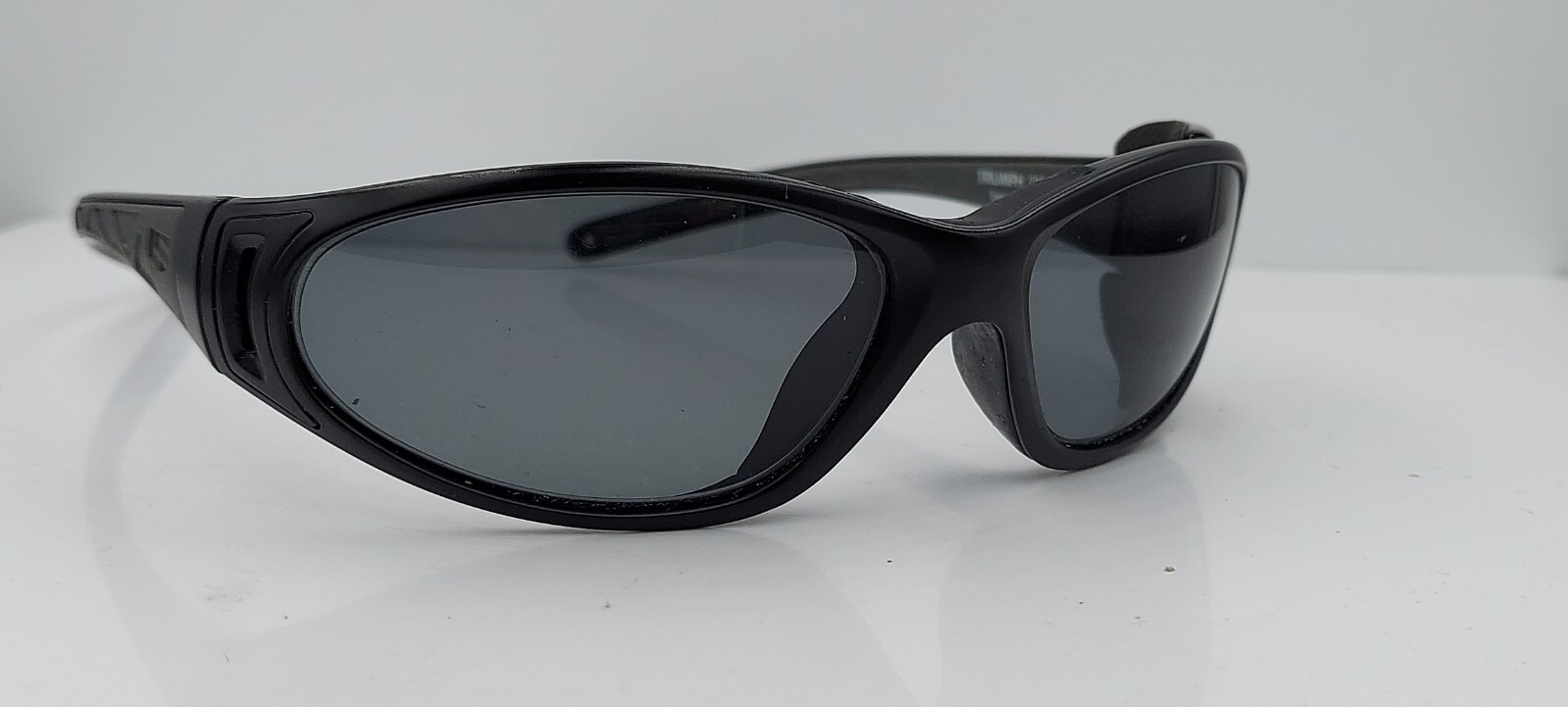 Vintage Liberty Sport Triumph 233 Black Oval Sunglasses Taiwan FRAMES ONLY