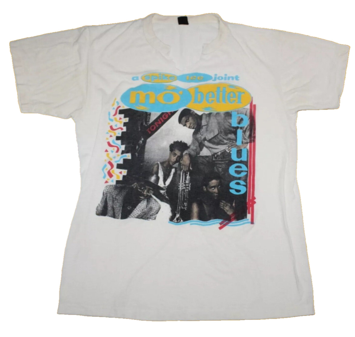 Spike Lee T-Shirt Mo Better Blues 90s Promo Urban Jungle SINGLE STITCH VTG XS