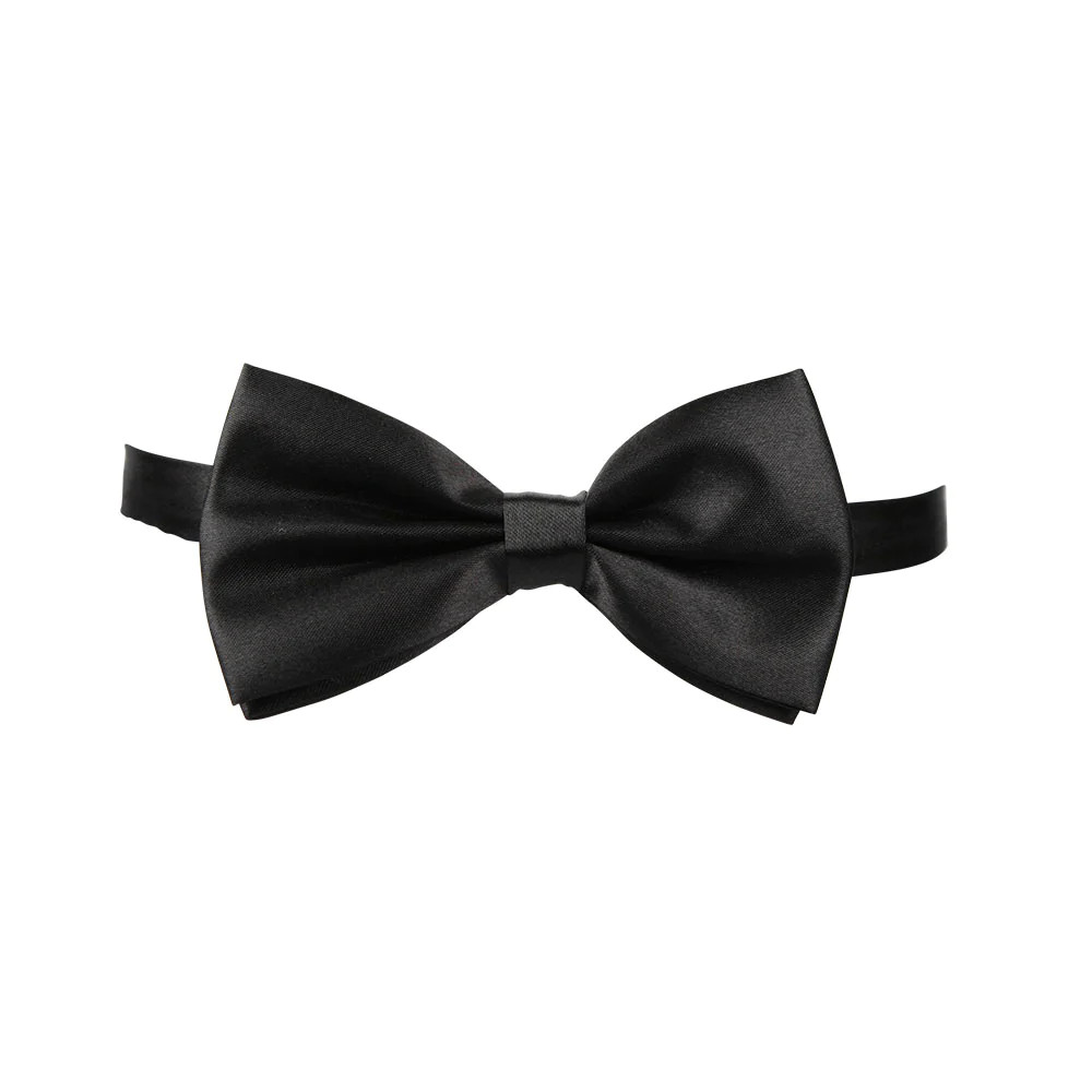 Satin Bow Tie Showtime Mens Ladies Fancy Dress Accessory 3 Colours