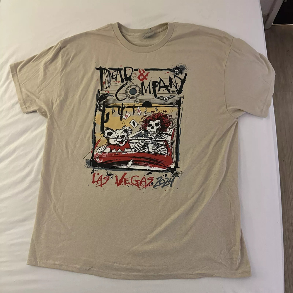 2024 Dead & Company Forever The Sphere Las Vegas Residency T-shirt NL2858