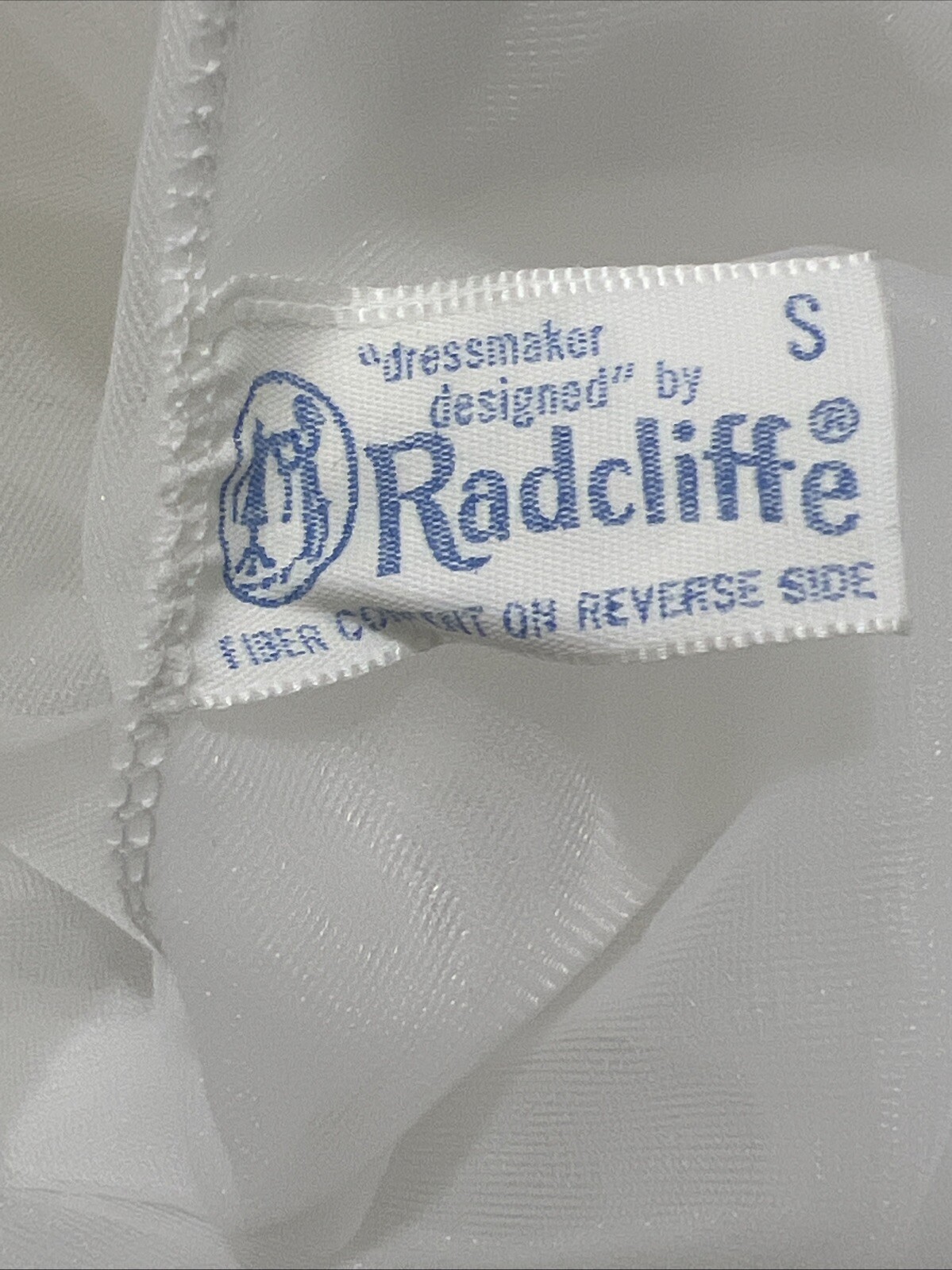 Vintage 60s Radcliffe Bridal sheer Peignoir Robe Set White