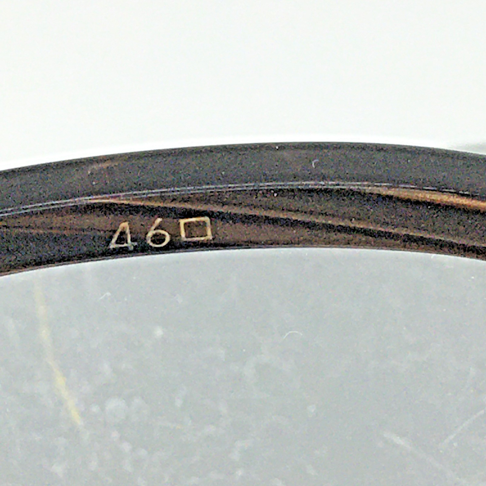 50s Vtg American Optical Shuron Glasses 1/10 12K GF Horn Rim Glasses HRG 32g