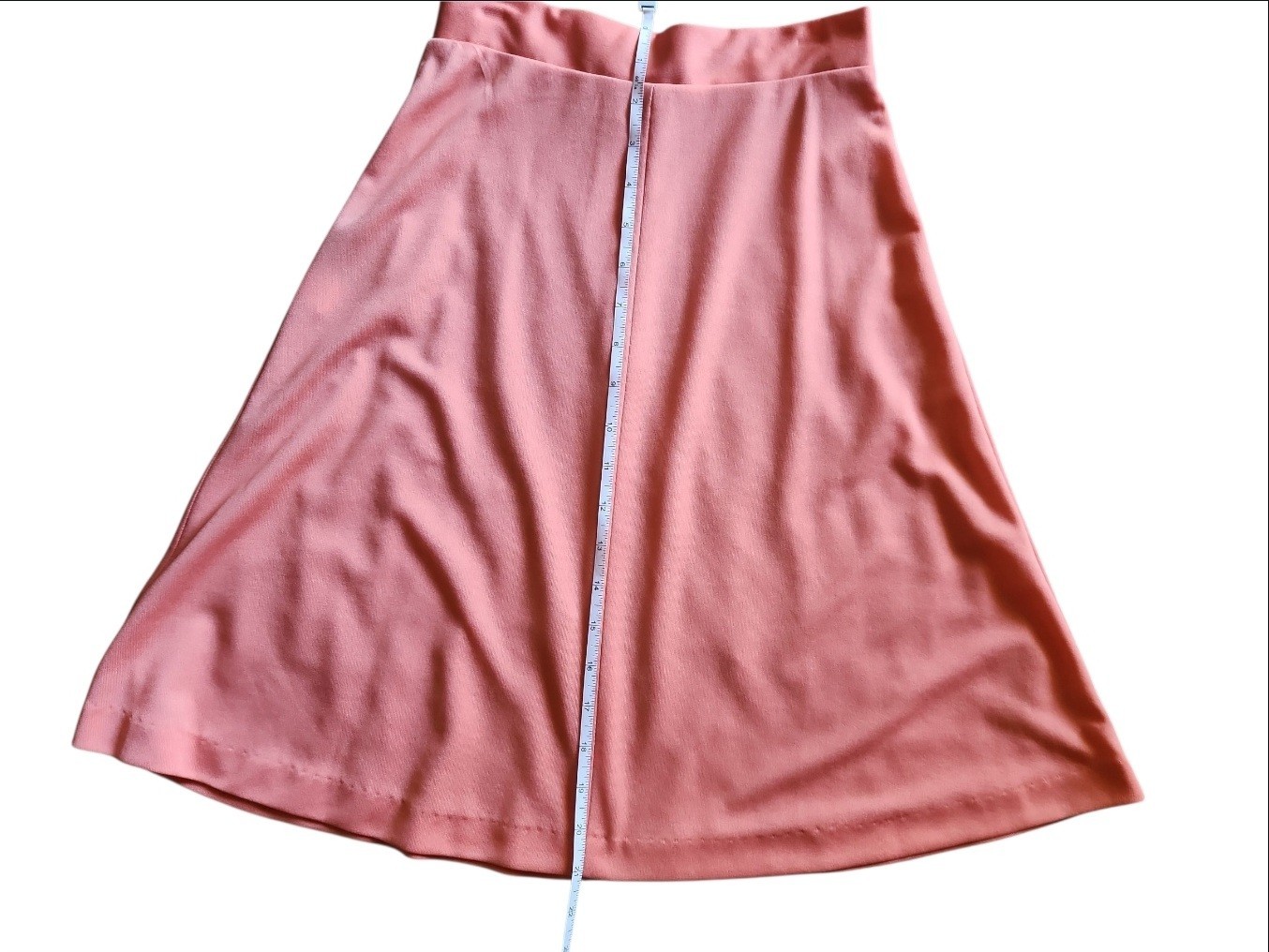 VINTAGE Sears JR Bazaar 3 Piece Coral Set Blouse/Skirt/Pants 70s 100% Polyester