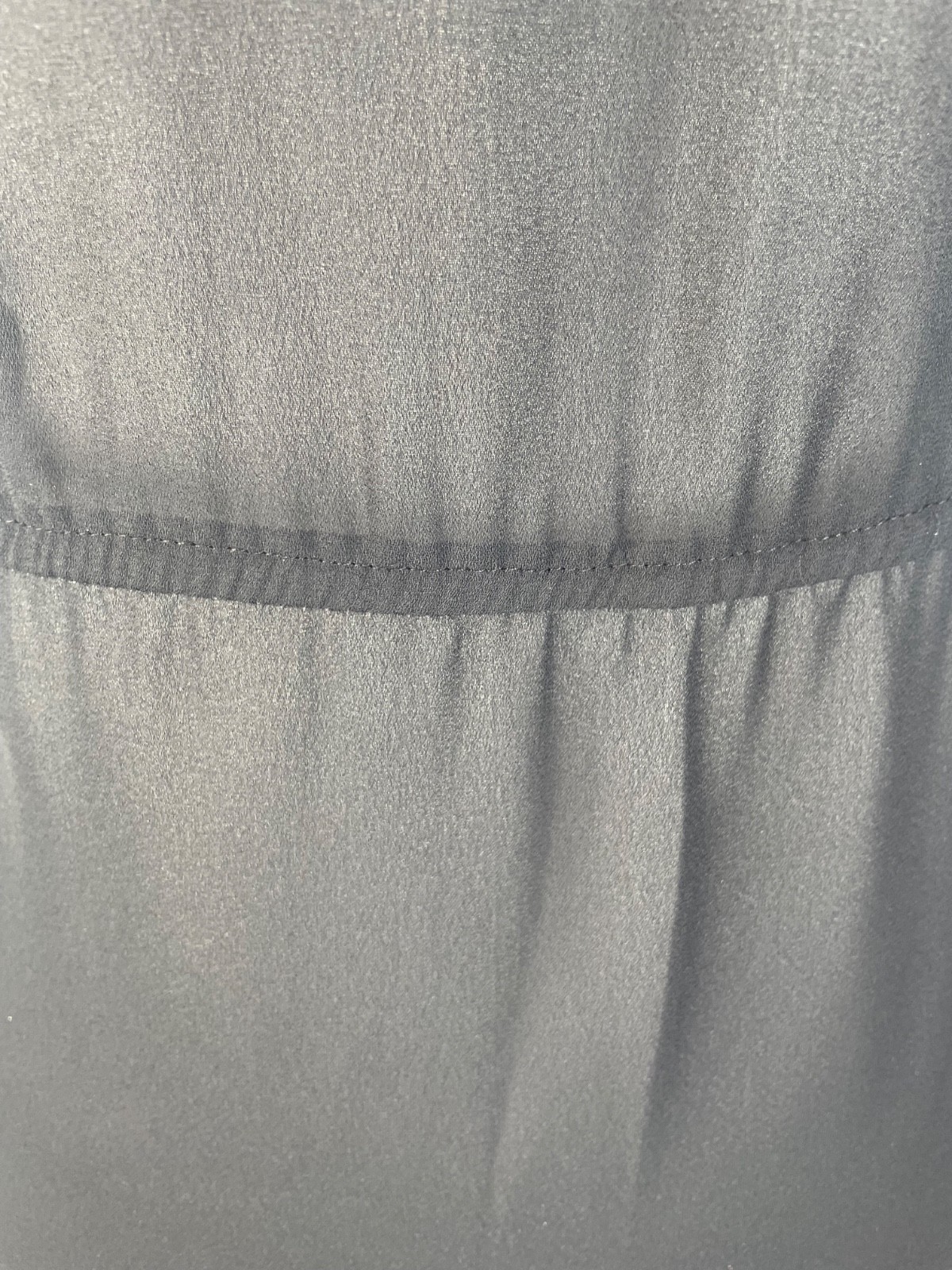 Unbranded black vintage semi sheer disco polyester 1970’s pullover dress 4-6