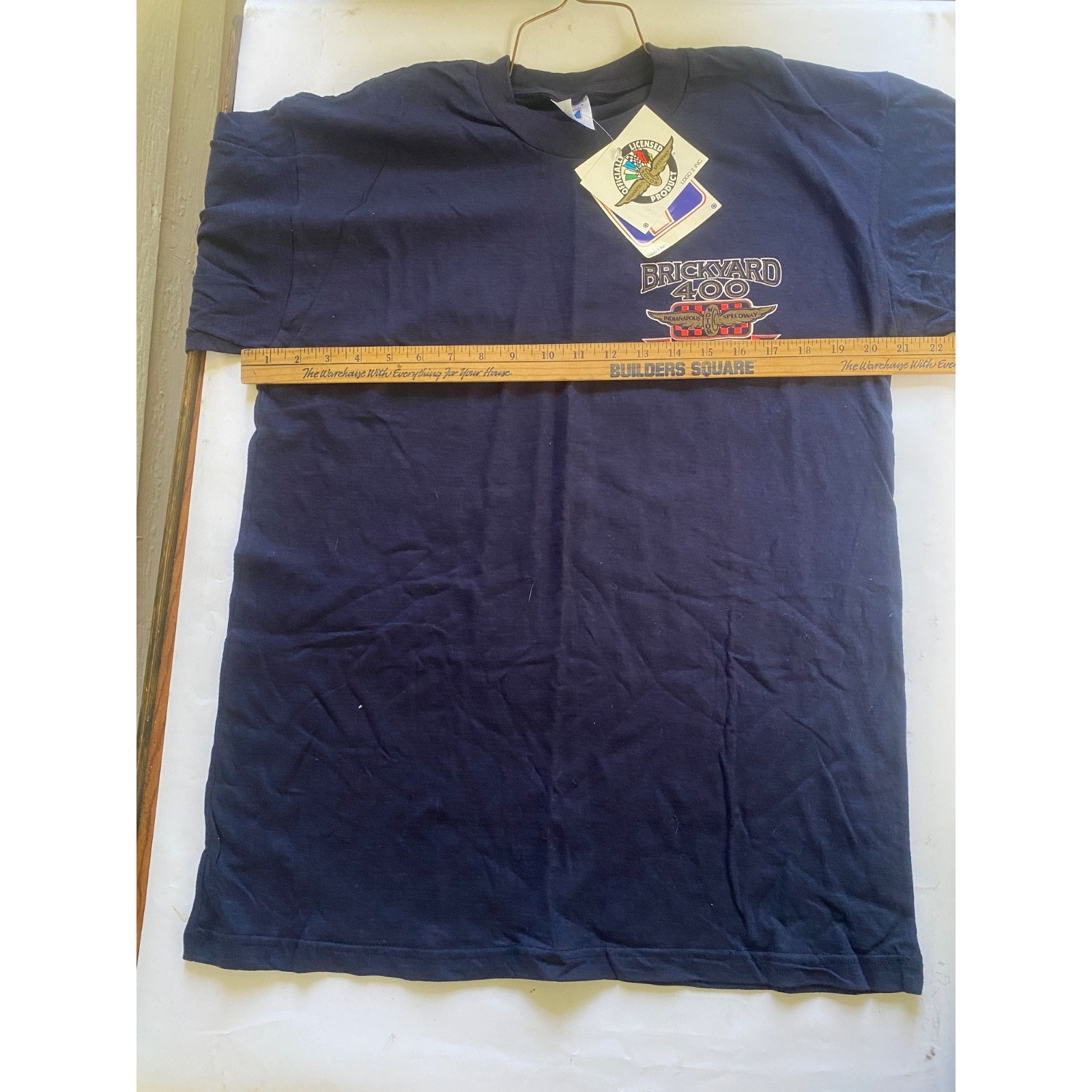 New NWT 1996 Logo 7 Brickyard 400 Indianapolis Nascar Shirt Large