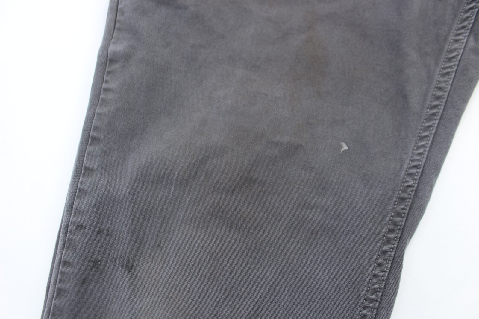 Carhartt Logo Patch Grey Relaxed Fit Pants