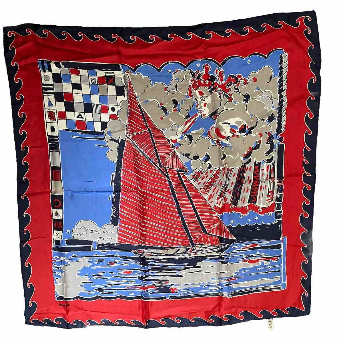 RODIER SCARF WOMEN WOMAN SCARF VINTAGE JHD8459