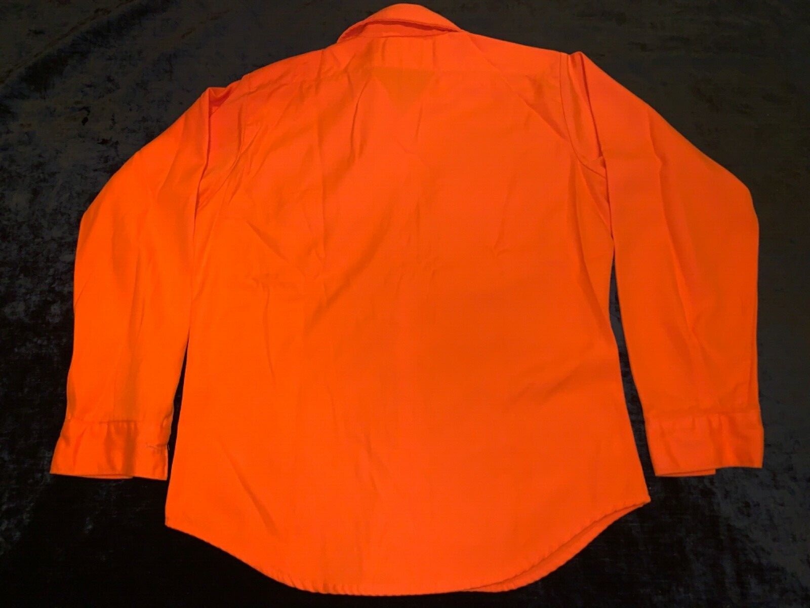Men’s VTG Five Brothers Orange Hunting Shirt size M