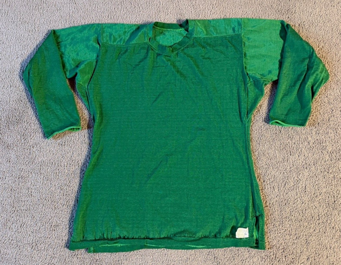 VTG 60s Al Aldritt Athletic Goods Men’s Distressed Hockey Football Jersey
