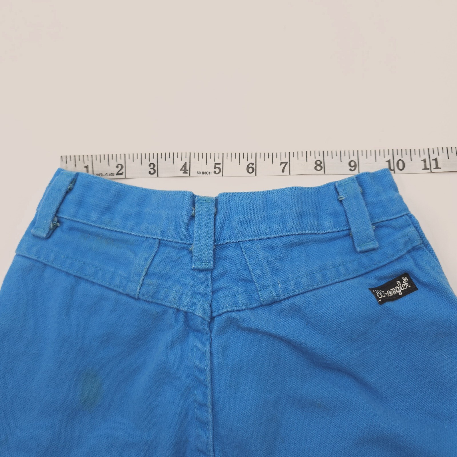 Wrangler Jeans Size 8 Slim Blue Cowboy 20×26 Made In USA 100% Cotton