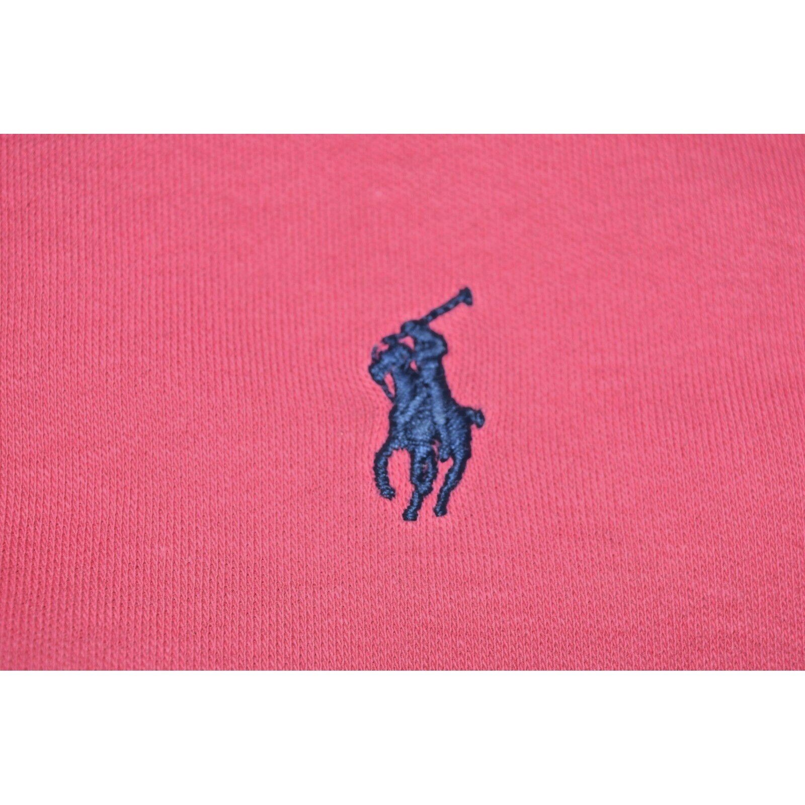 Vintage Polo Ralph Lauren Shirt Size M 90s Rose Pink Polo Blue Pony Made USA