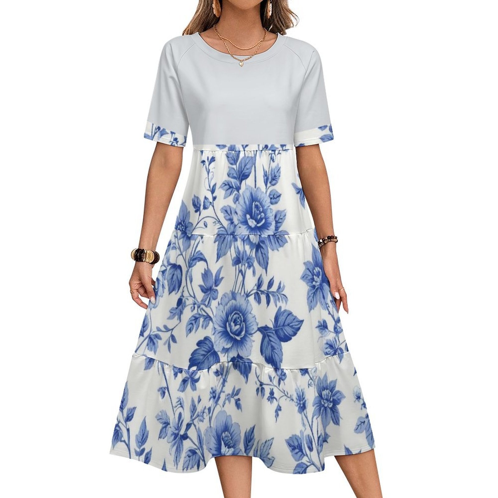 Cottage Style Toile Shabby Boho Chic 2Xl All sizes Available