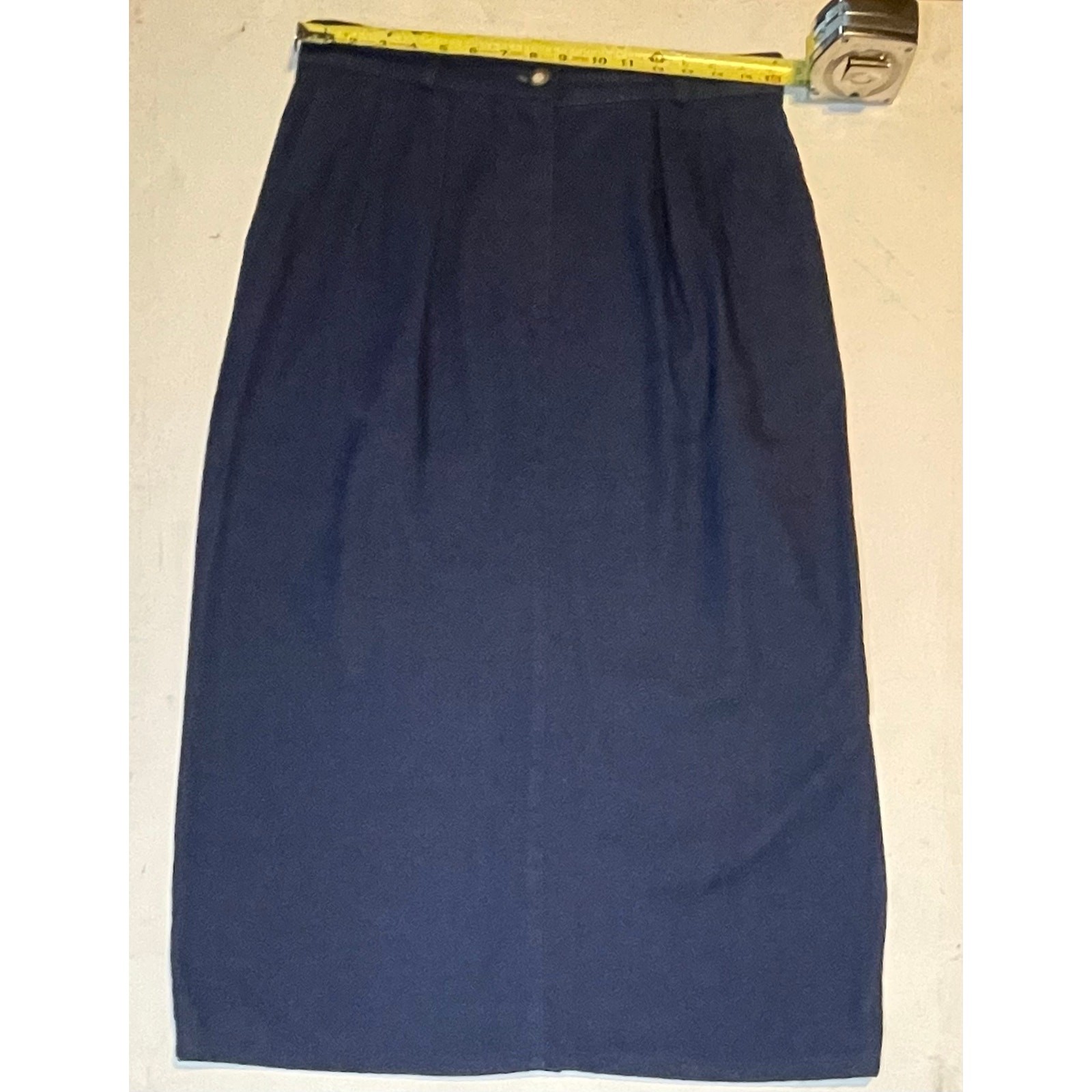 Vintage Willowbend Denim Skirt Size 16 High Waist Midi Made in USA Cottagecore