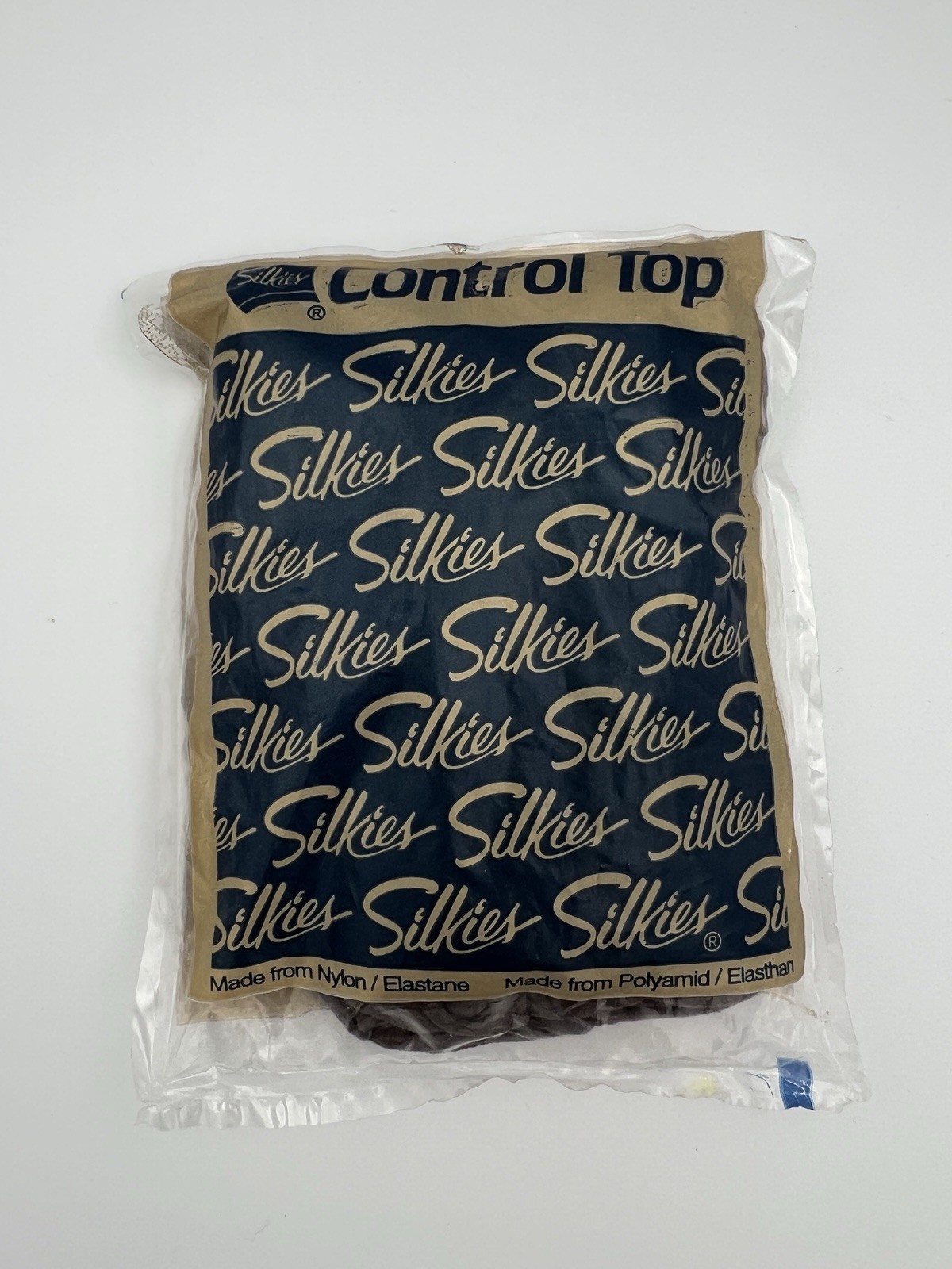 Vtg Silkies Control Top Pantyhose w/Support Legs Medium Taupe 070205 Nylons