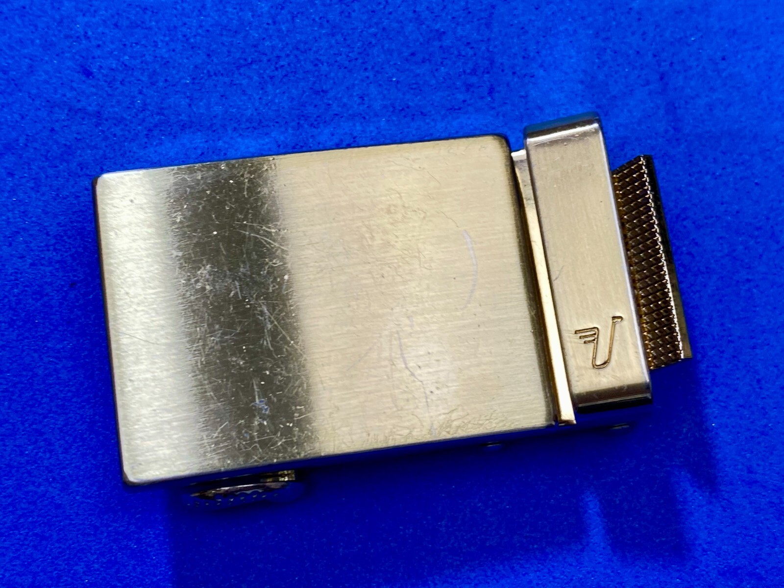 Vintage Uniform Style Gold Tone Ratchet Belt Buckle – 40Mm B153B
