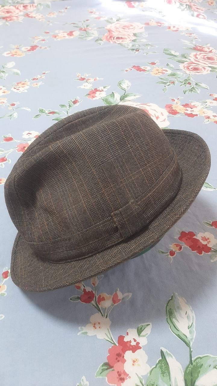 Vintage Dunn Co Great Britain Duraform Grey Trilby Hat Size 7 1/4 59cm Original