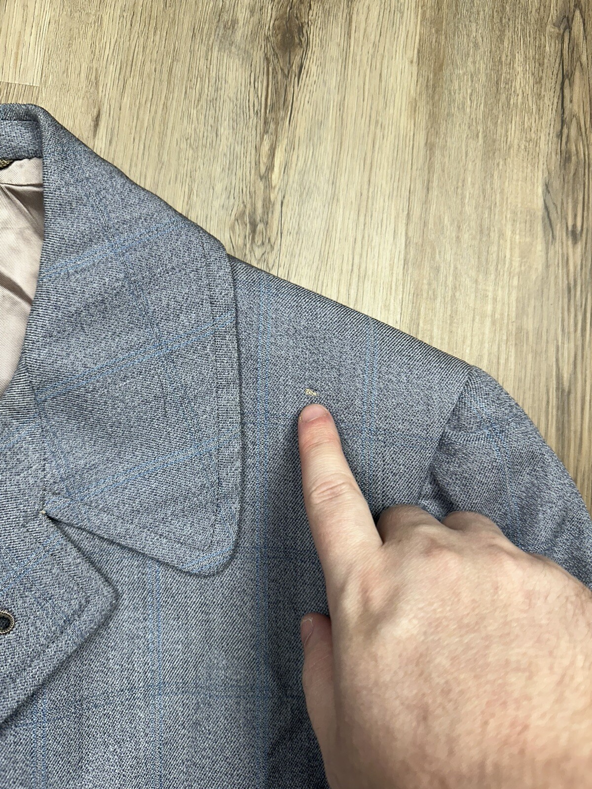 50s VINTAGE Hyde Park Clothes Bespoke Overcoat Size 44 Men’s Formal Tailored