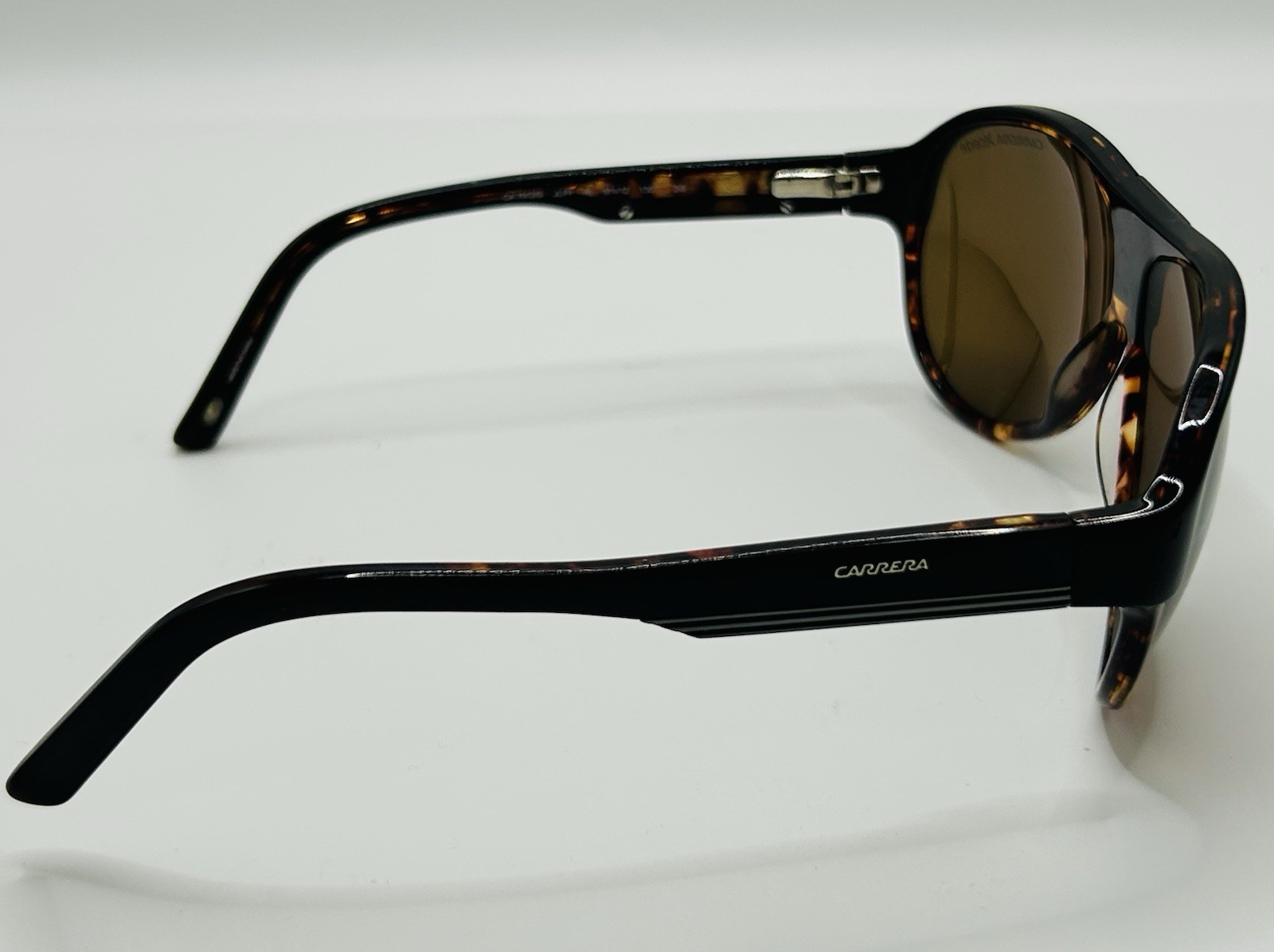 Carrera Sunglasses Tortoise/Black Aviator CA7012 Xcede Lenses by Safilo