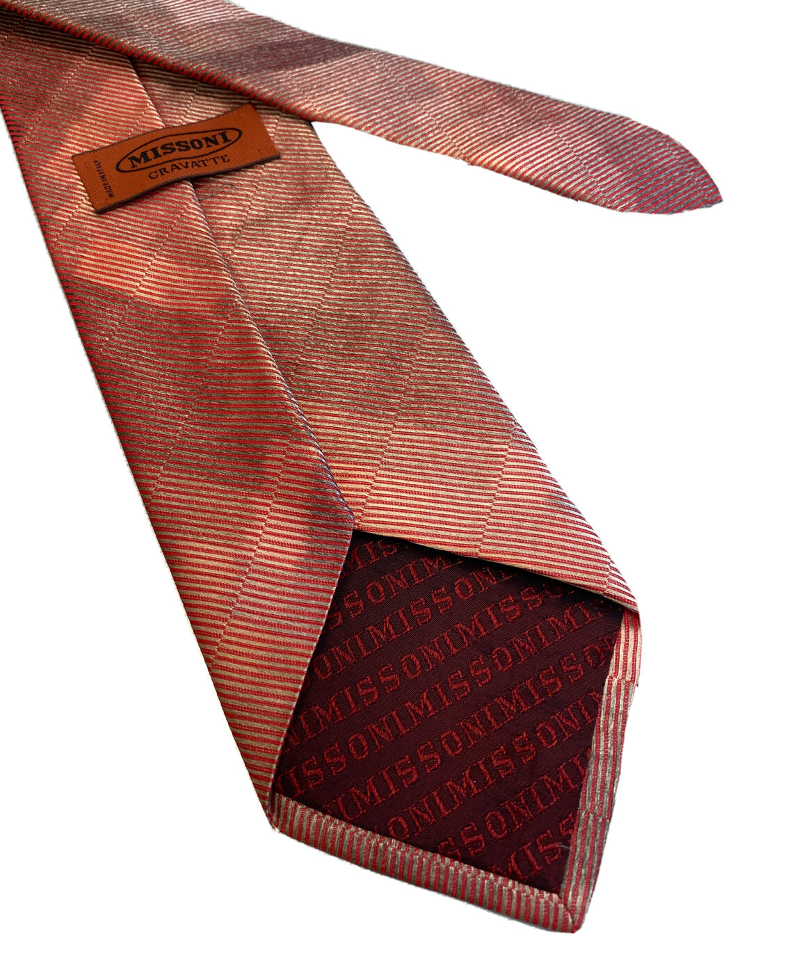 MISSONI MENS TIE MAN TIE MAN VINTAGE JHD1864