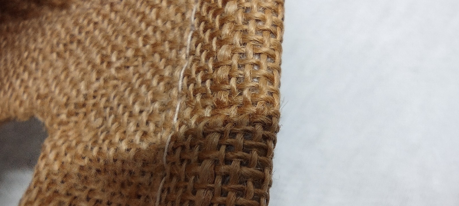 Basket Bucket Purse Burlap Fine Weave Straw Style European Sturdy Beige Purse