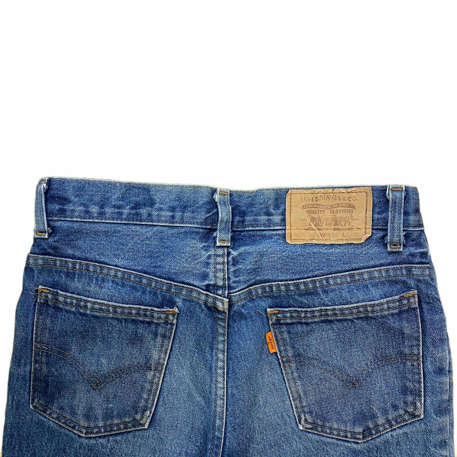 Levi’s Vintage 627 Jeans Orange tab 1990’s Blue W35 L31