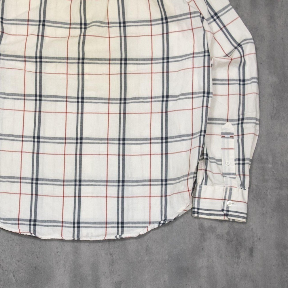 Vintage VTG Y2K 2000’s 00’s American Eagle Nova Check White Button Up Shirt