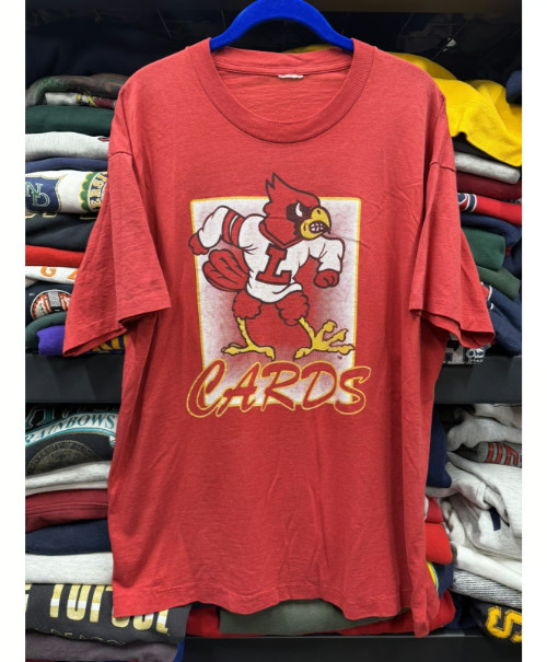 Vintage Cardinals University Louisville T Shirt