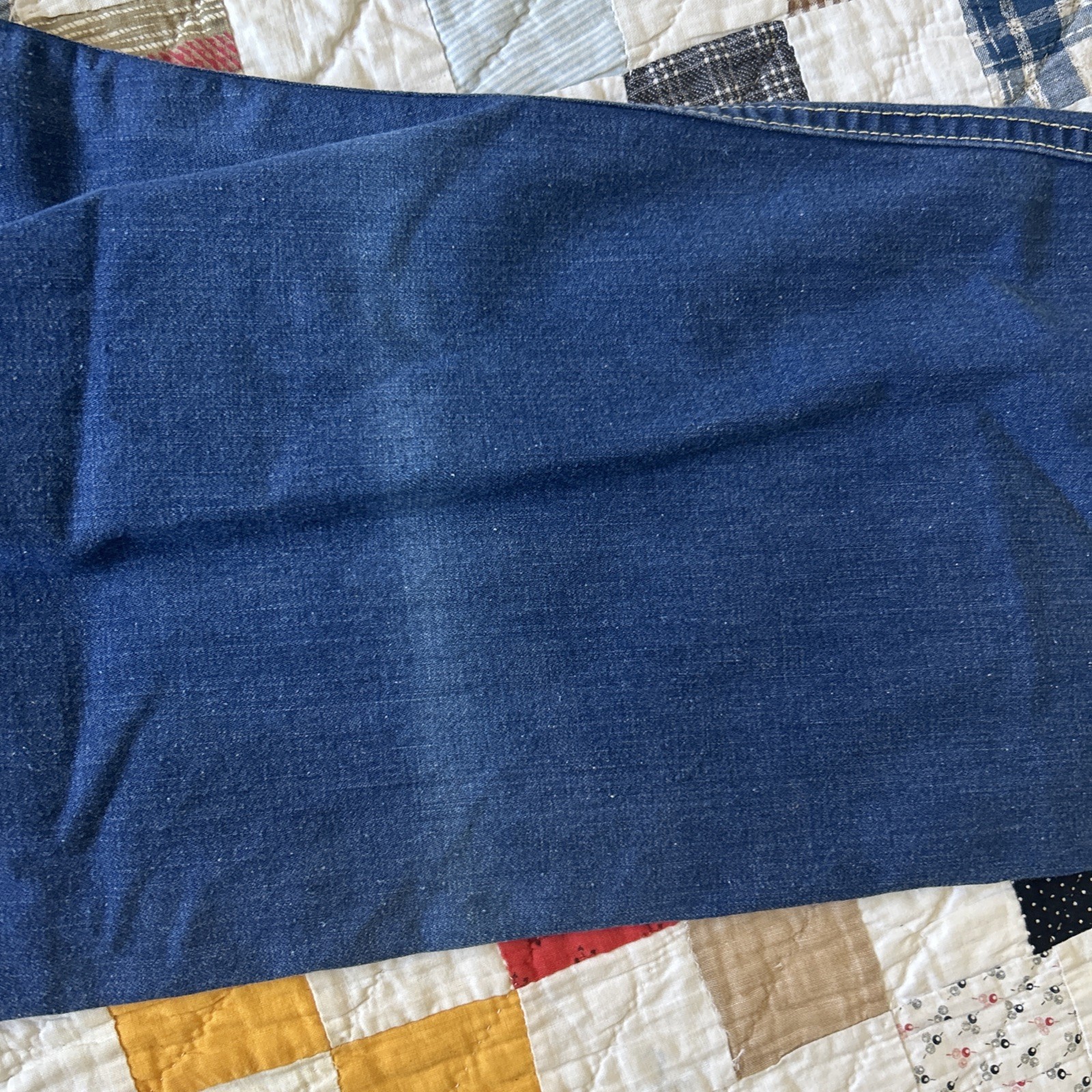 Vintage 50/60s Roundhouse Sanforized Side Zip Workwear Jeans Excellent 26/30