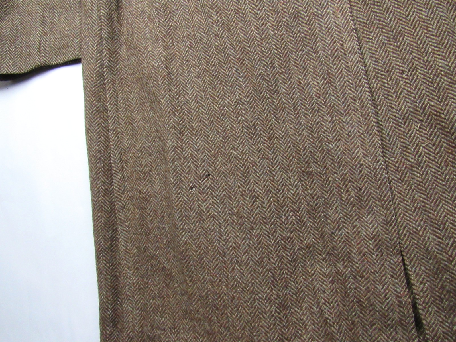 Vtg 1930’s 40’s Genuine Tyrolean Tweed Wool Overcoat Coat Hollywood Gangster