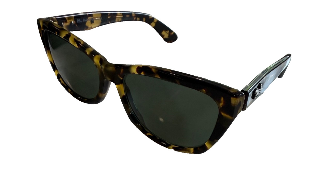 Vintage B&L Ray-Ban Innerview W1437 Sunglasses Modified Cat Tortoise Wayfarer