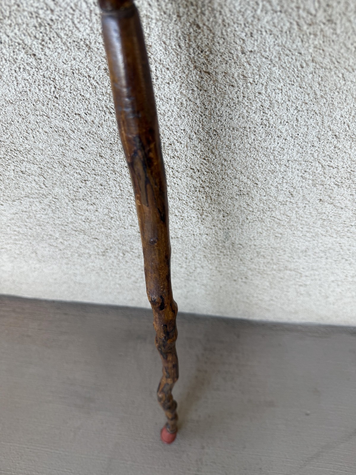 Bavarian Wooden Walking Cane (c. mid 19th century)