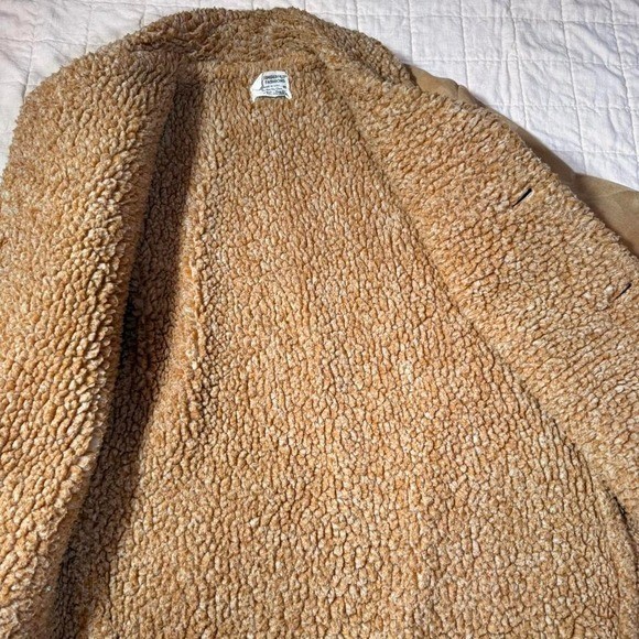 Vintage Fingerhut Fashions Shearling-Style Coat (Made in USA) Size M-L