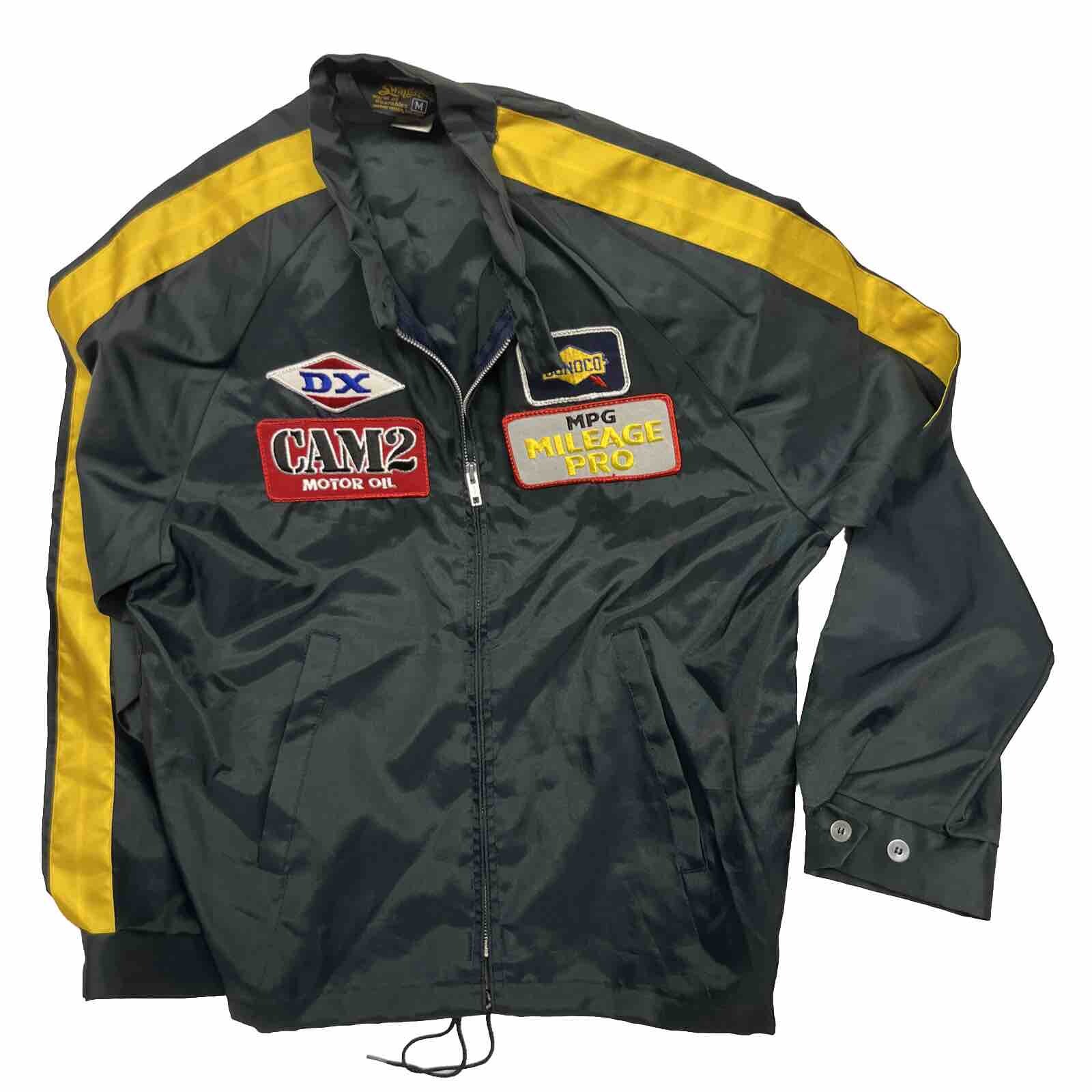 VTG Original Swingster 70s 80s Patches Cafe Racer Jacket Men’s Size Medium Nylon