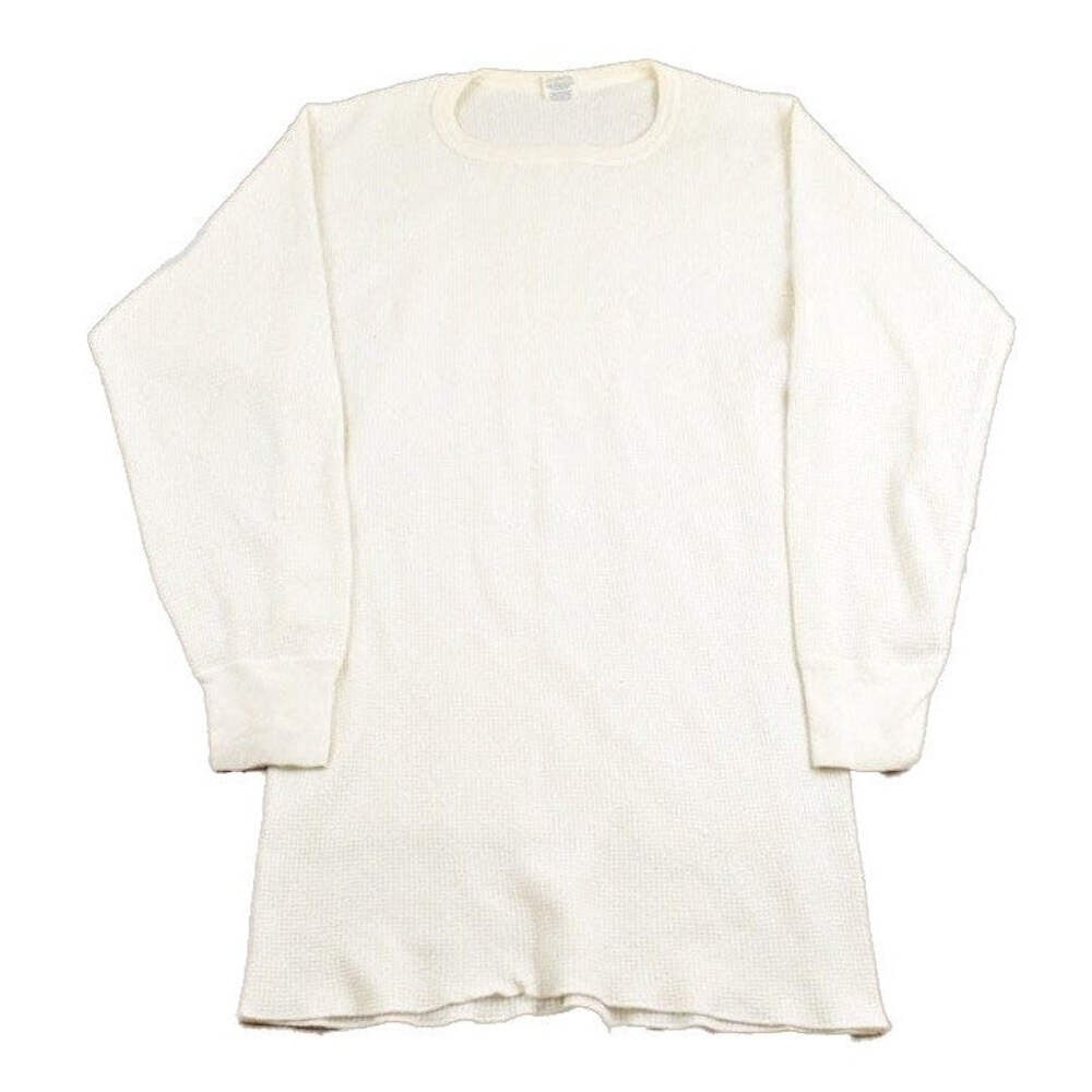 Vintage 1980s Long Johns Waffle Knit Long Sleeve Men’s 4XL