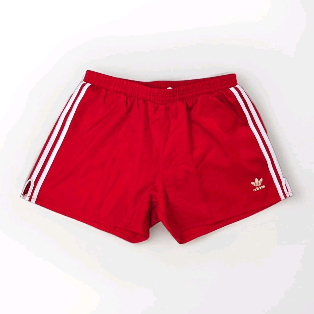 Adidas New Glanz Shorts FC Bayern Red L Classic Sports Pants Football Vintage Retro