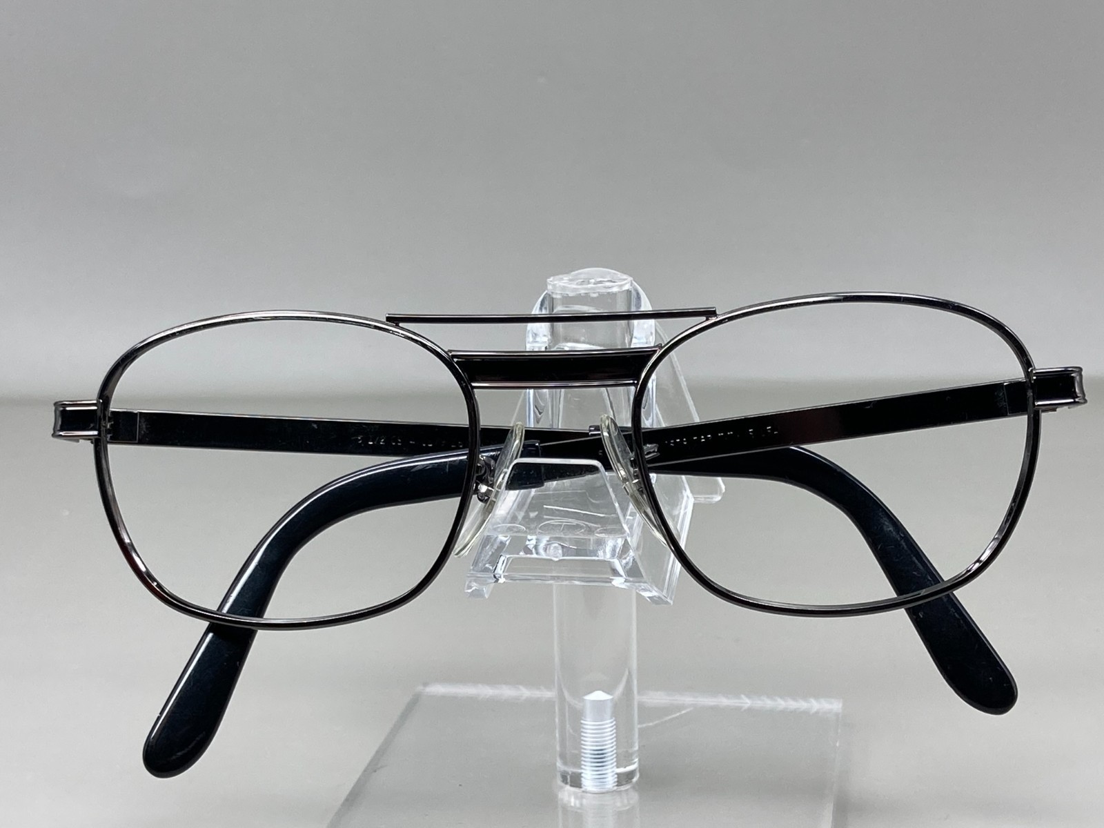 Titmus Vintage Eyeglasses Frame Black Round Full Rim Z87 50[]20 5 1/2 Eyewear