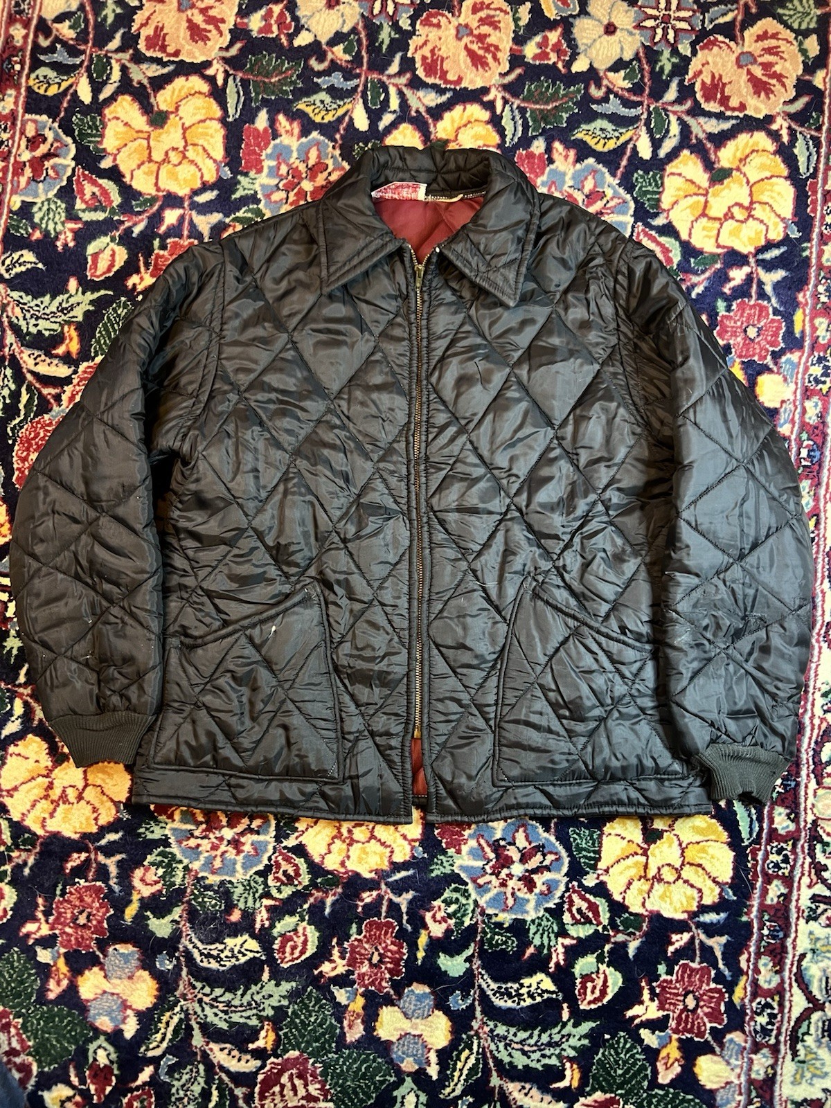 True Vintage 1960s/70’s Thermal Twin By Samco St Paul Nylon Jacket 23×27 Sz Med
