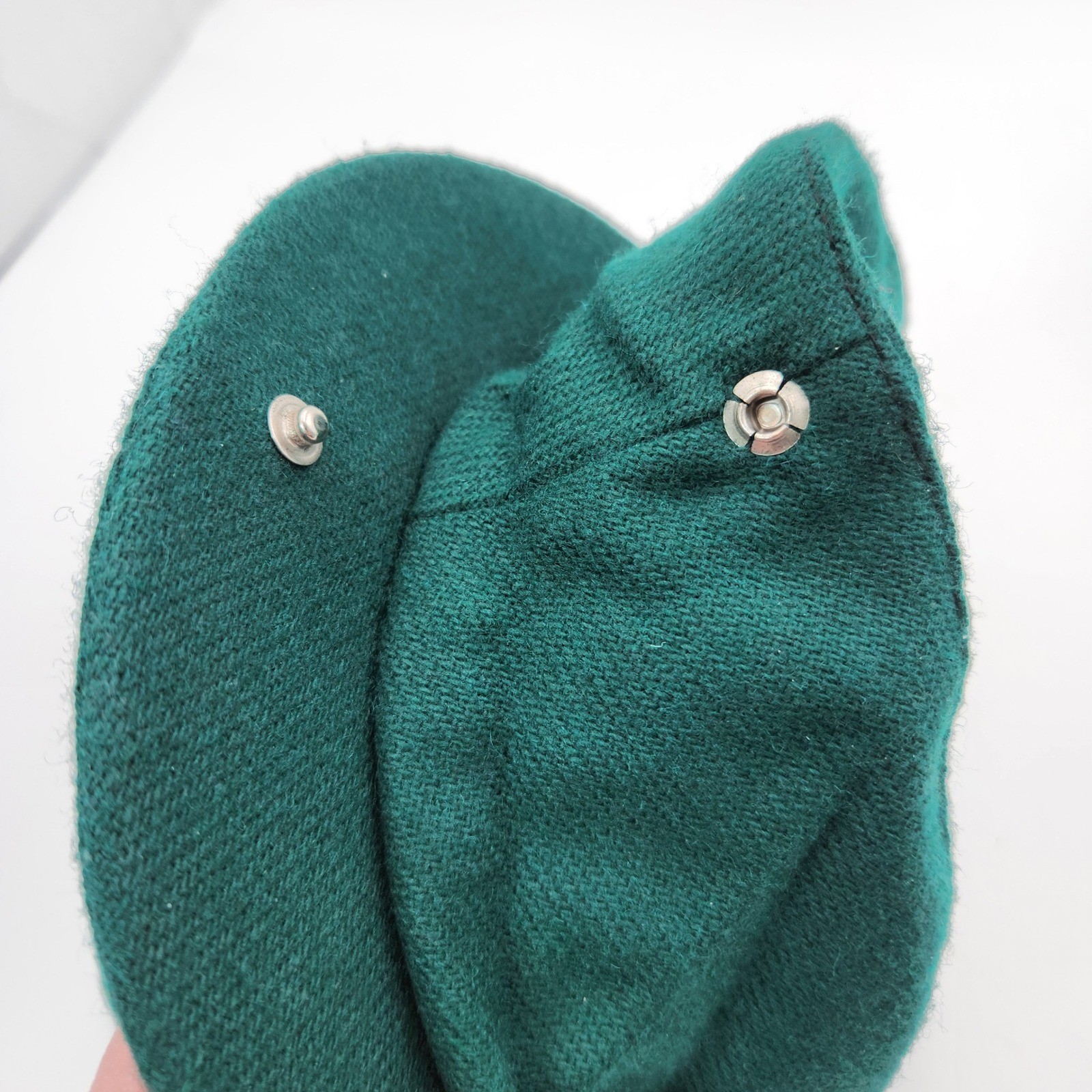Vintage Nike Air Jordan Jumpman Flat Cap Hat Green XL Made in USA Basketball