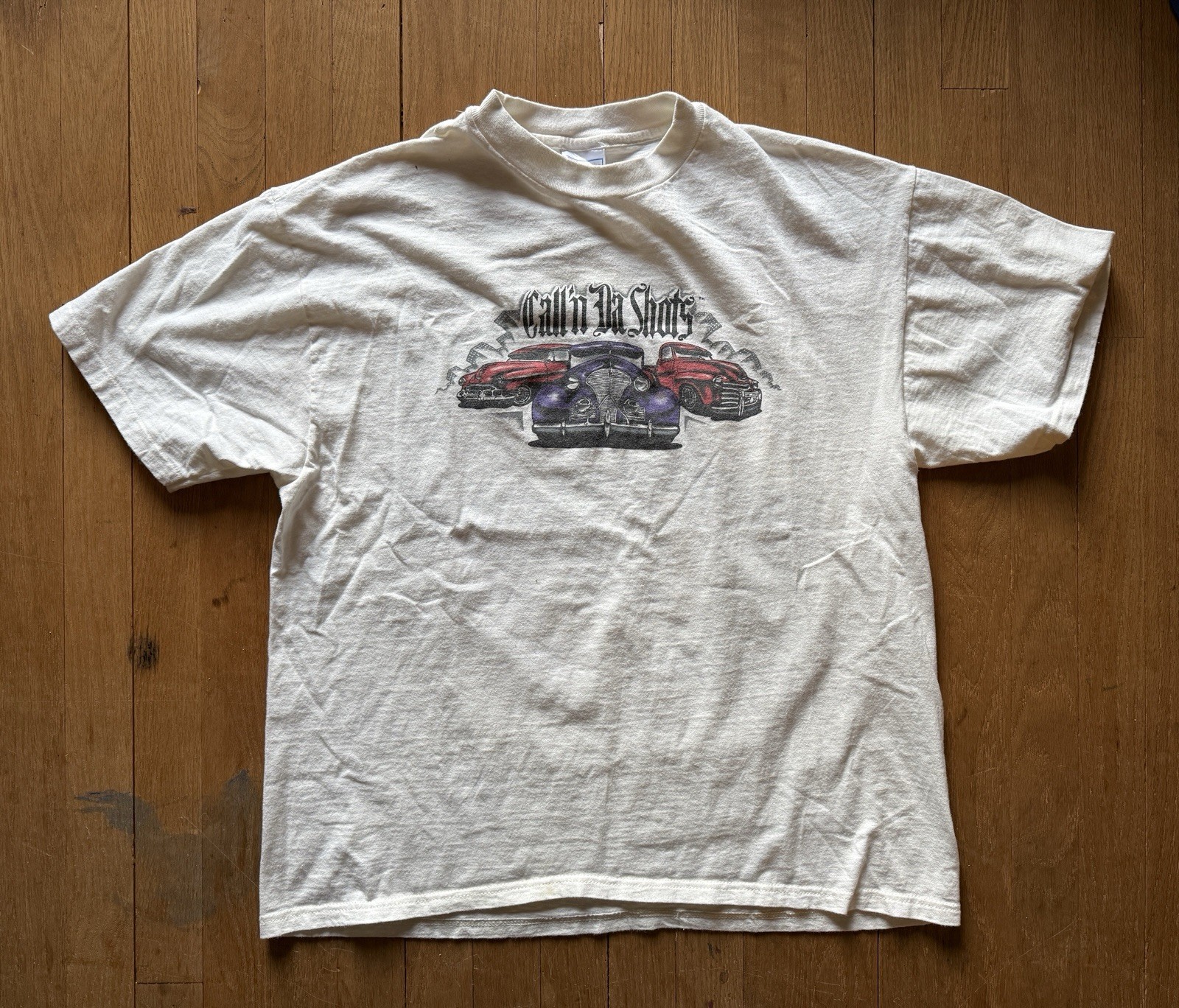 ✅ Vintage Call’n Da Shots Clownin Around Lowrider Clown Cotton Graphic L