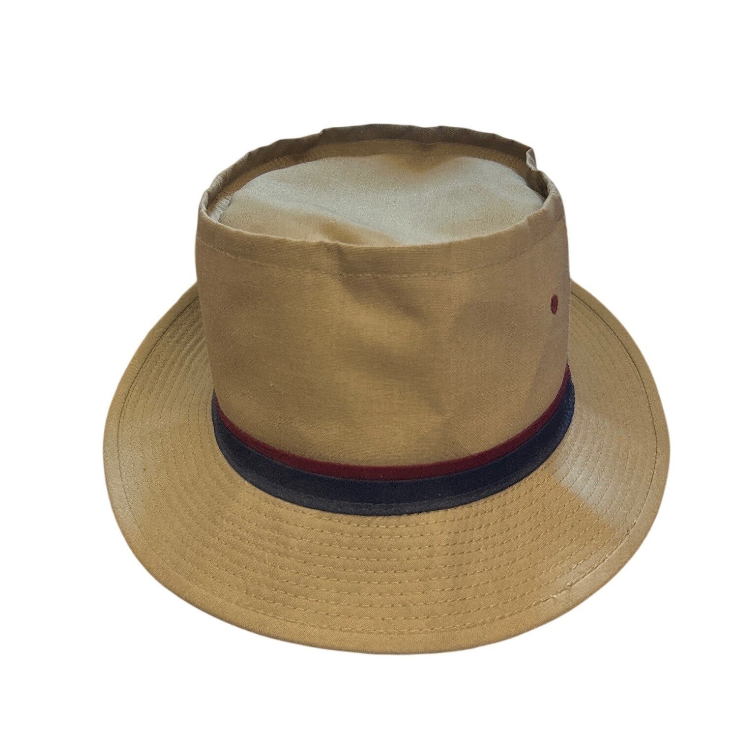 Vintage Dorfman Pacific Bucket Hat Gorpcore Safari Preppy Khaki Tan Large