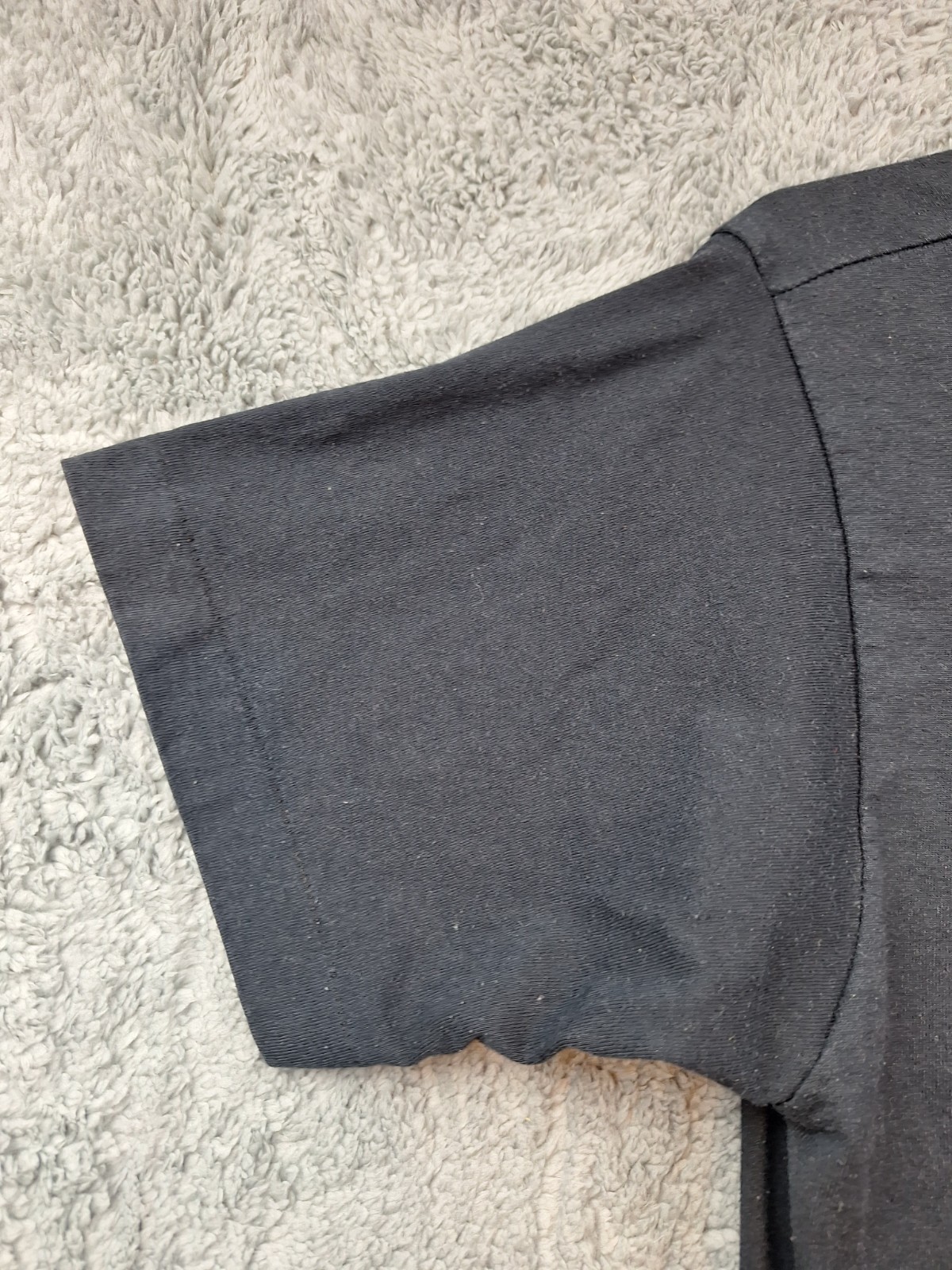 Vtg 80 Single Stitch T Shirt Size M Moose Alaskan Moonlight Water Felt Print USA