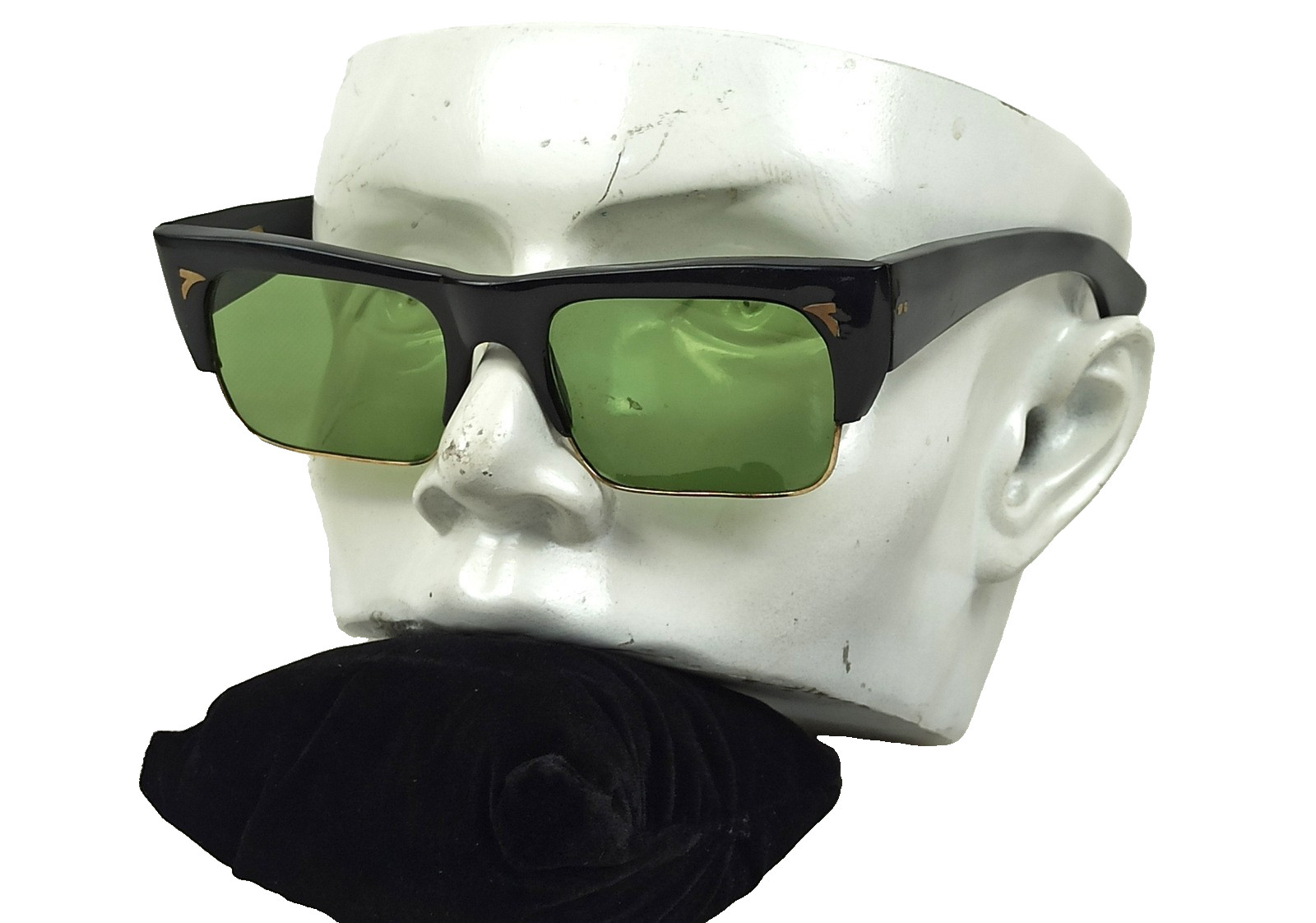 RARE MASTER OF THE CLUB ROCKABILLY SUNGLASSES VINTAGE ITALY MID-CENTURY 60s