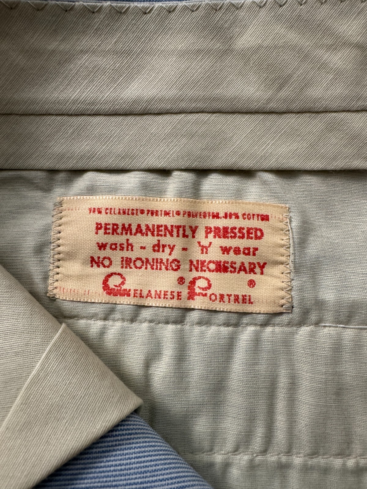 Vintage Pennys TownCraft Penn-Prest Deadstock Shorts Light Blue Tag W32