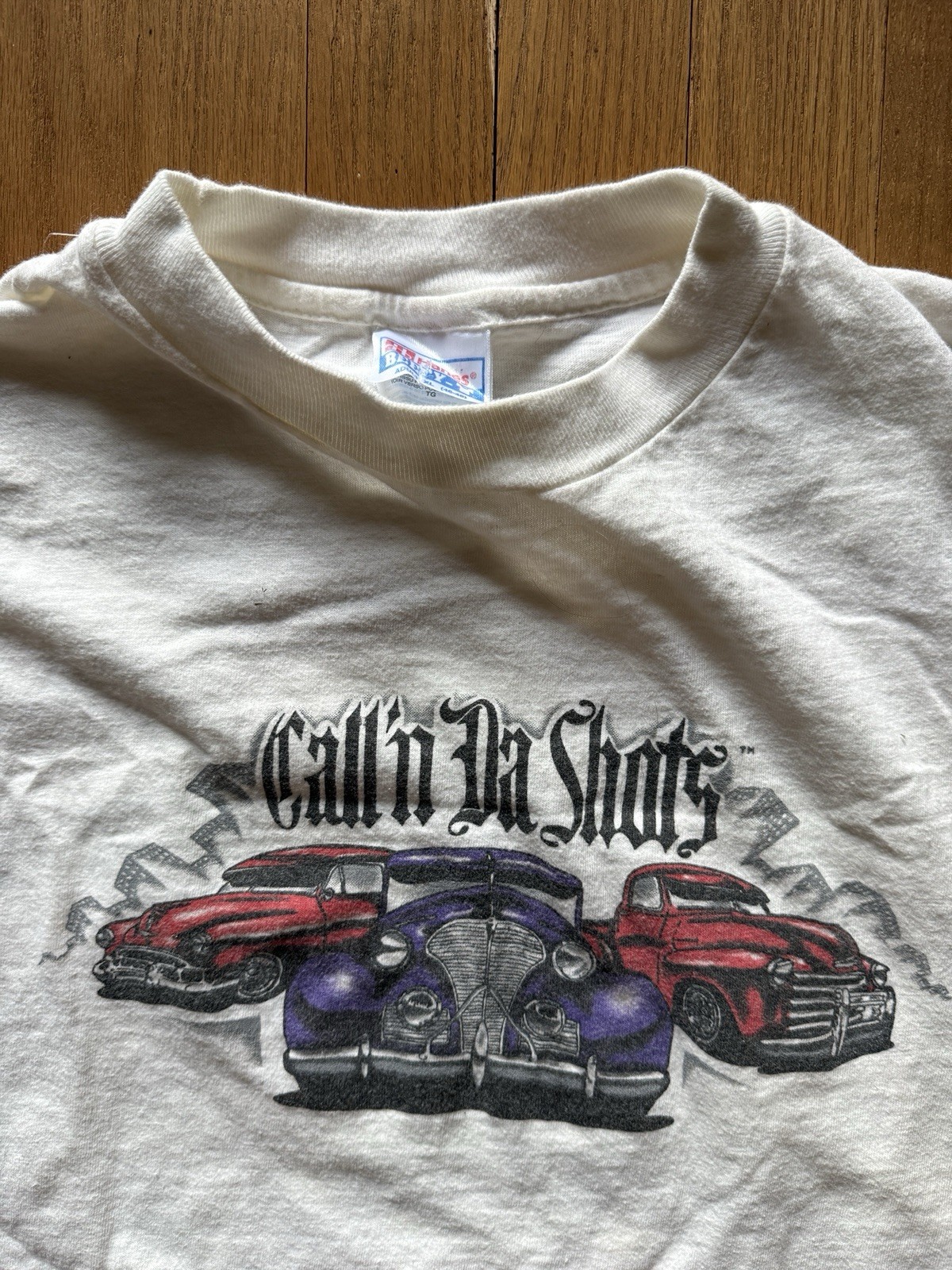 ✅ Vintage Call’n Da Shots Clownin Around Lowrider Clown Cotton Graphic L