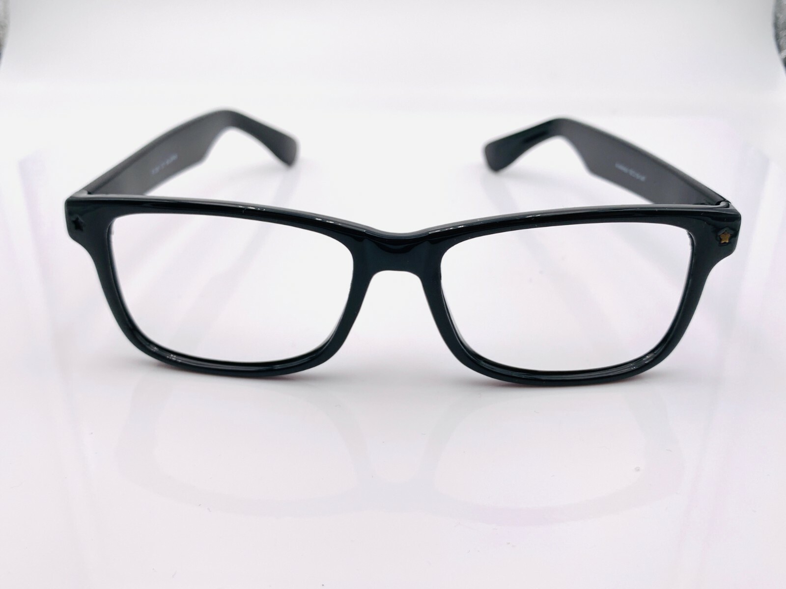 Vintage Academic P2031 Black Oval Sunglasses Japan FRAMES ONLY