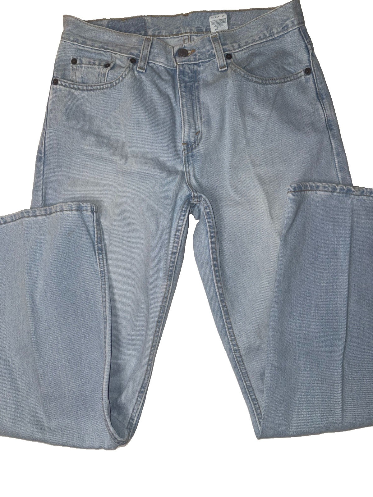VTG Levi’s 577 Jeans Womens 8M Loose Fit Low Mid Rise Light Wash Denim 30×30 Y2K