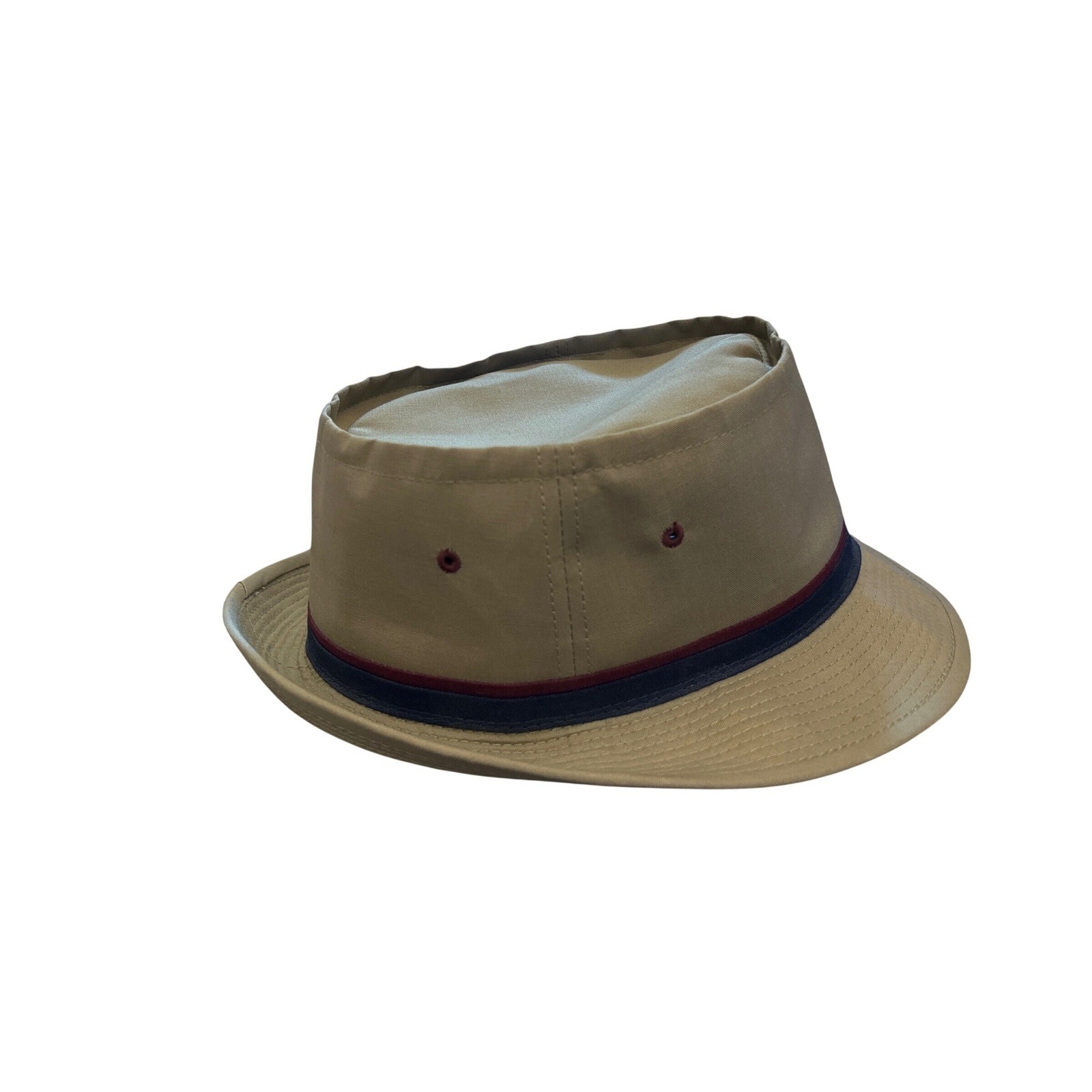 Vintage Dorfman Pacific Bucket Hat Gorpcore Safari Preppy Khaki Tan Large